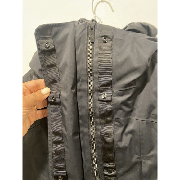 Lululemon OUT IN THE ELEMENTS 3-In-1 PARKA Women's Size 6 Black 600 Goose Down - Picture 8 of 16